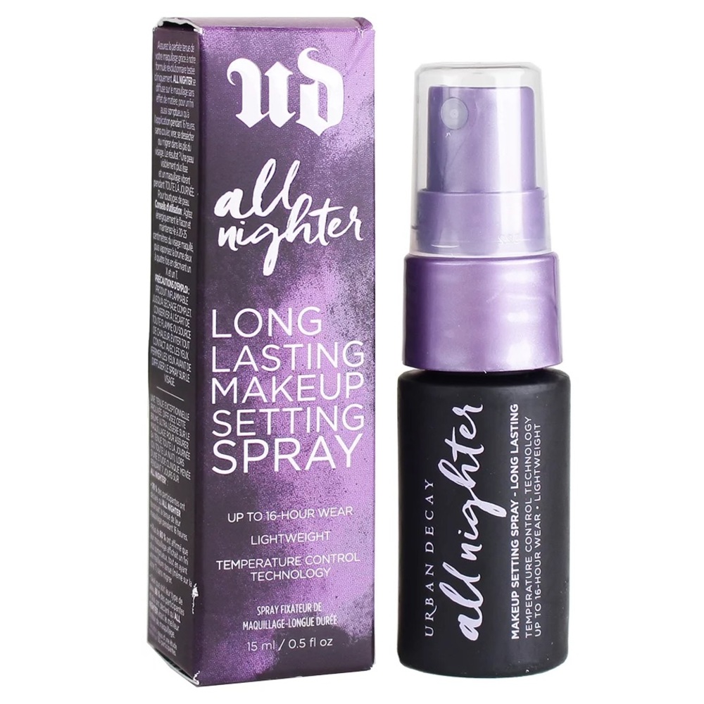 5/$25 New Urban Decay All Nighter Setting Spray Long Lasting Makeup Technology